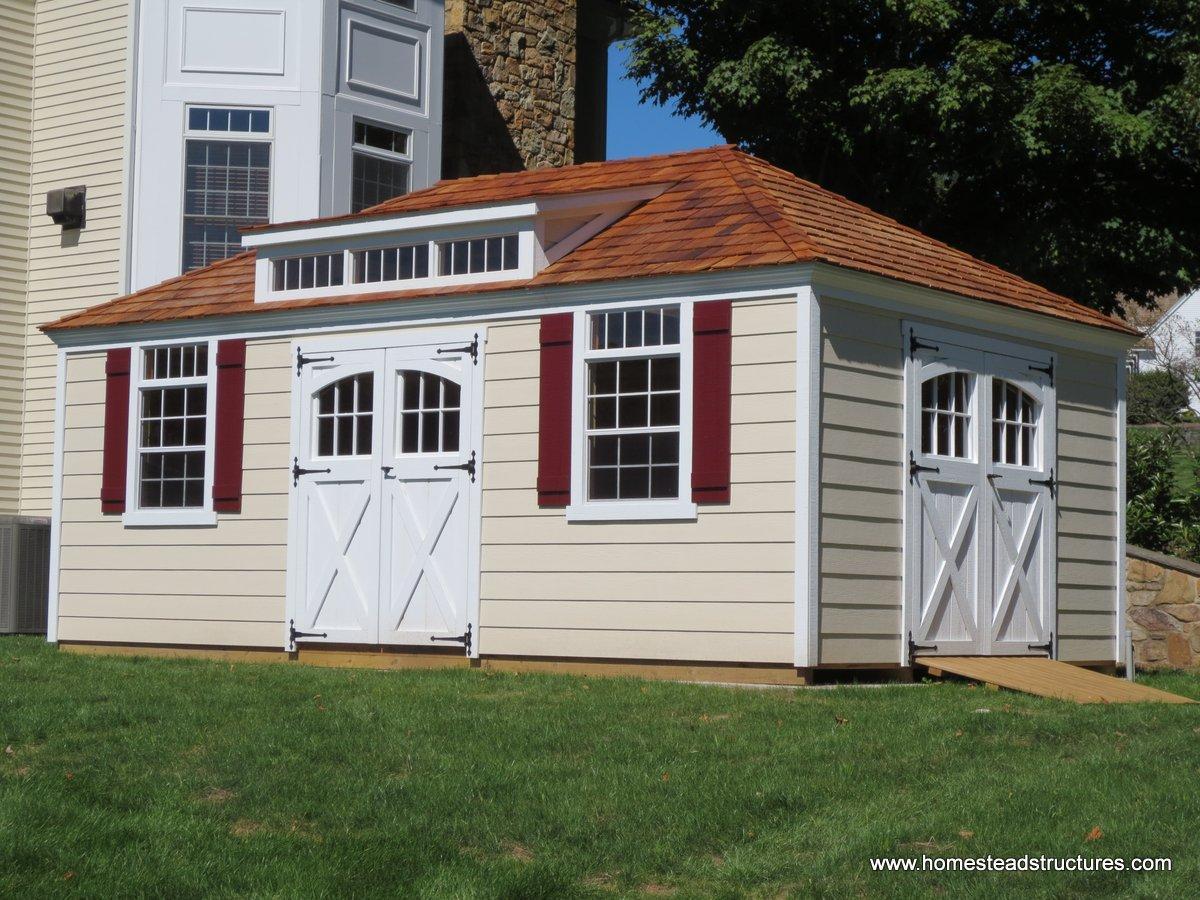 Hip Roof Sheds | Homestead Structures